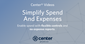 Simplify Spend with Center